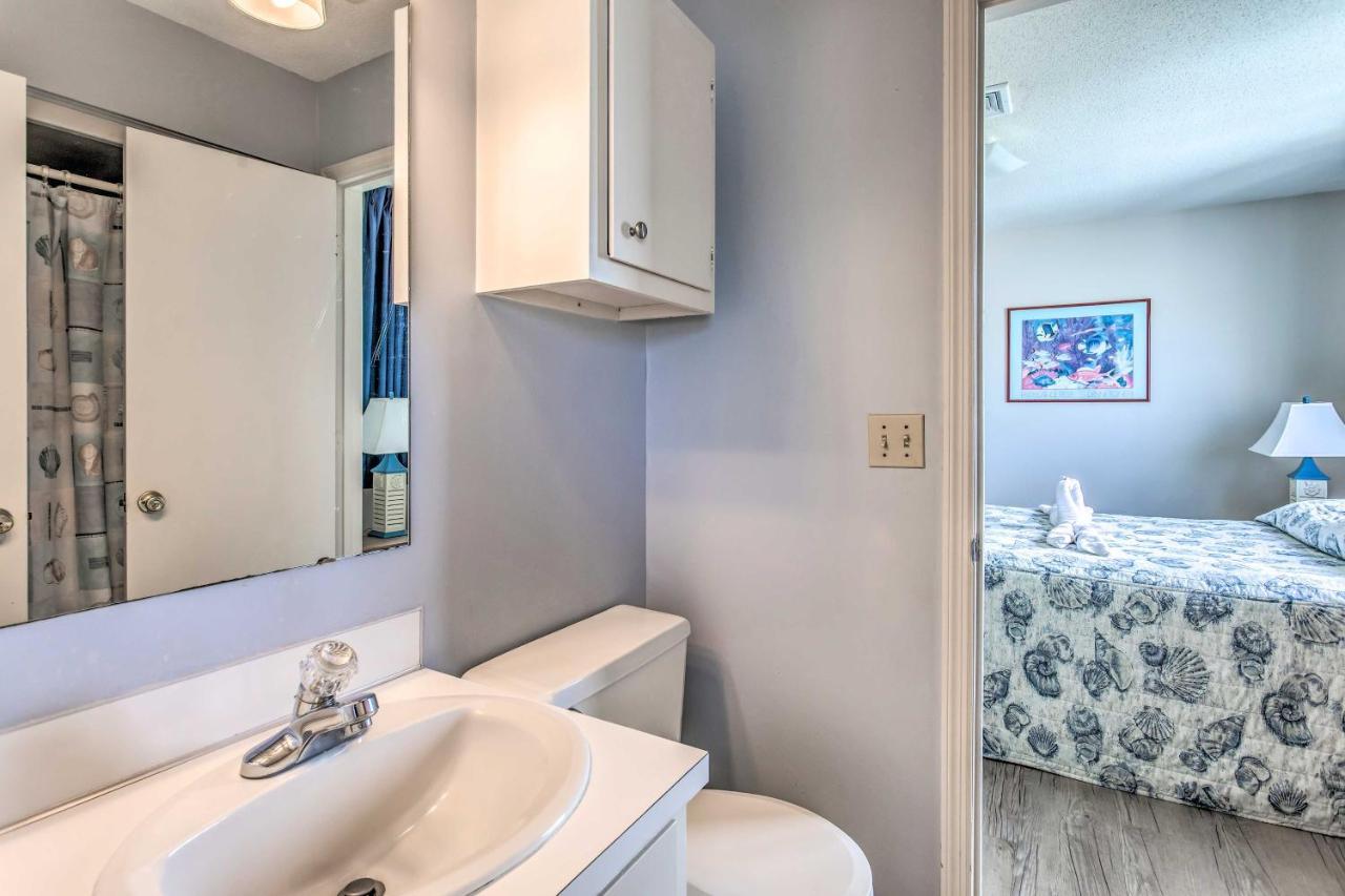 Bright Beachy Condo With Boardwalk Access And Patio! Myrtle Beach Luaran gambar